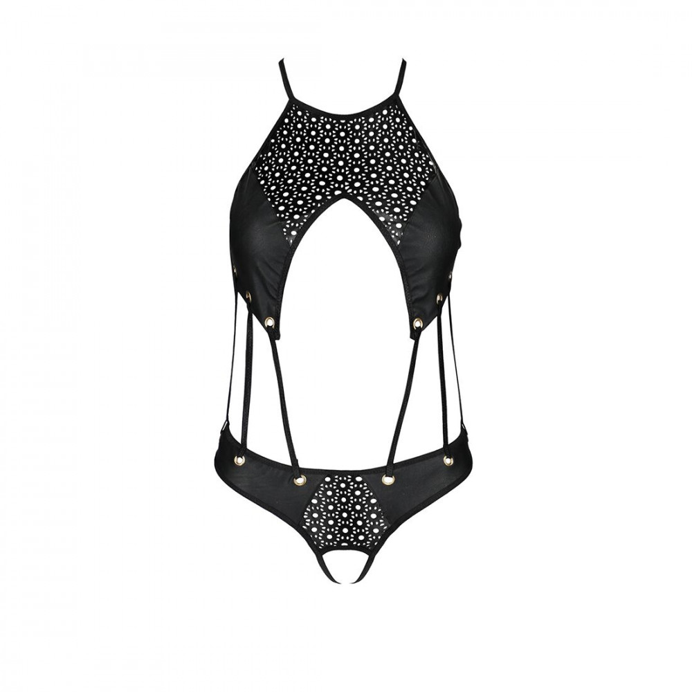 Эротическое боди - TASMINA BODY black S/M - Passion 3