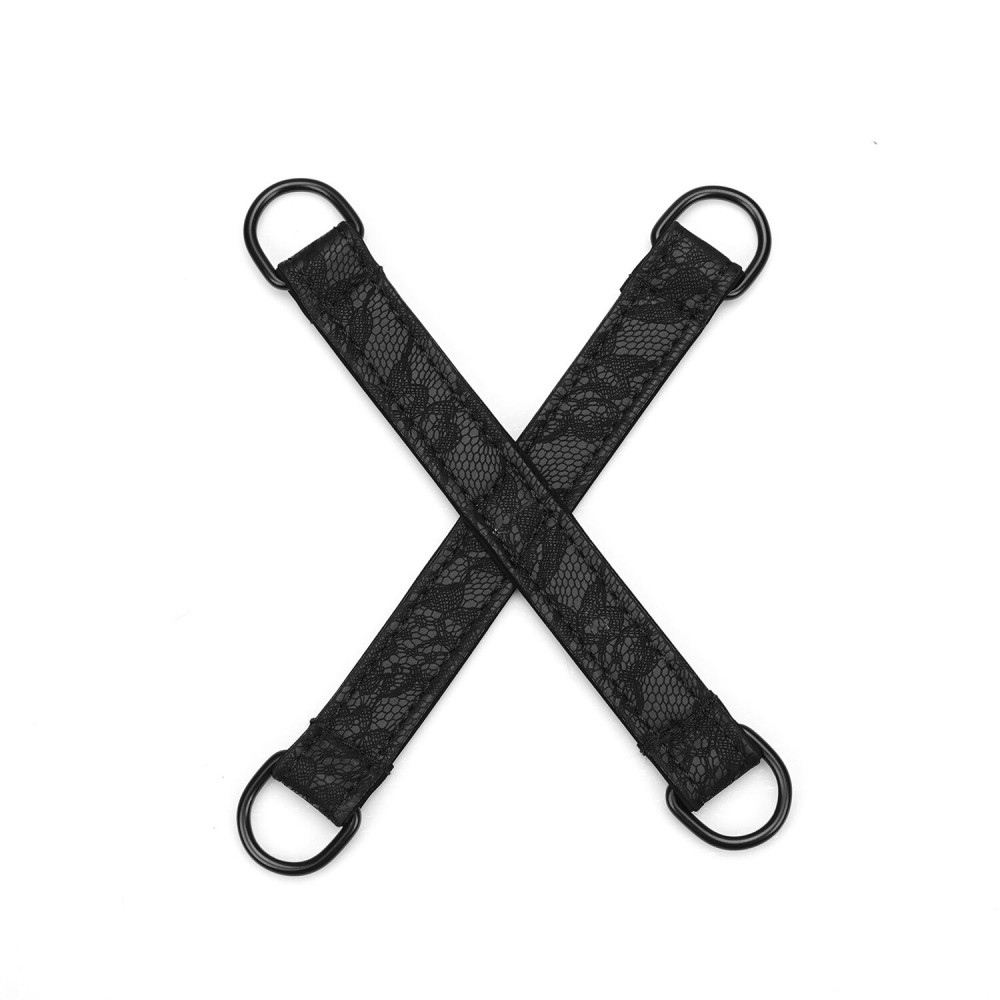 Наборы для БДСМ - Набор Liebe Seele Black Lace and Neoprene 11pcs Bondage Kit 6