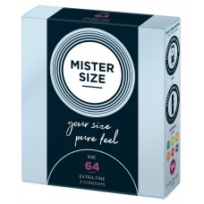 Презервативы Mister Size 64mm pack of 3