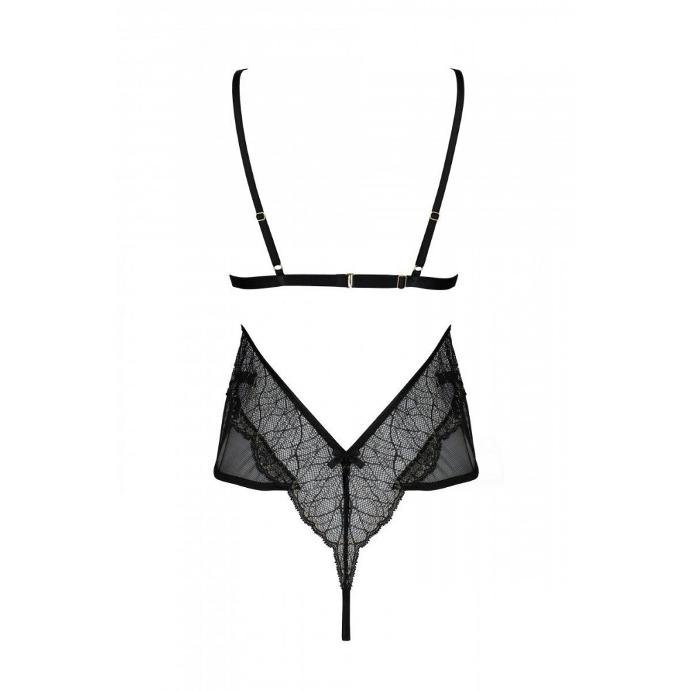 Эротическое боди - Боди Passion AMBERLY BODY black XXL/XXXL 3