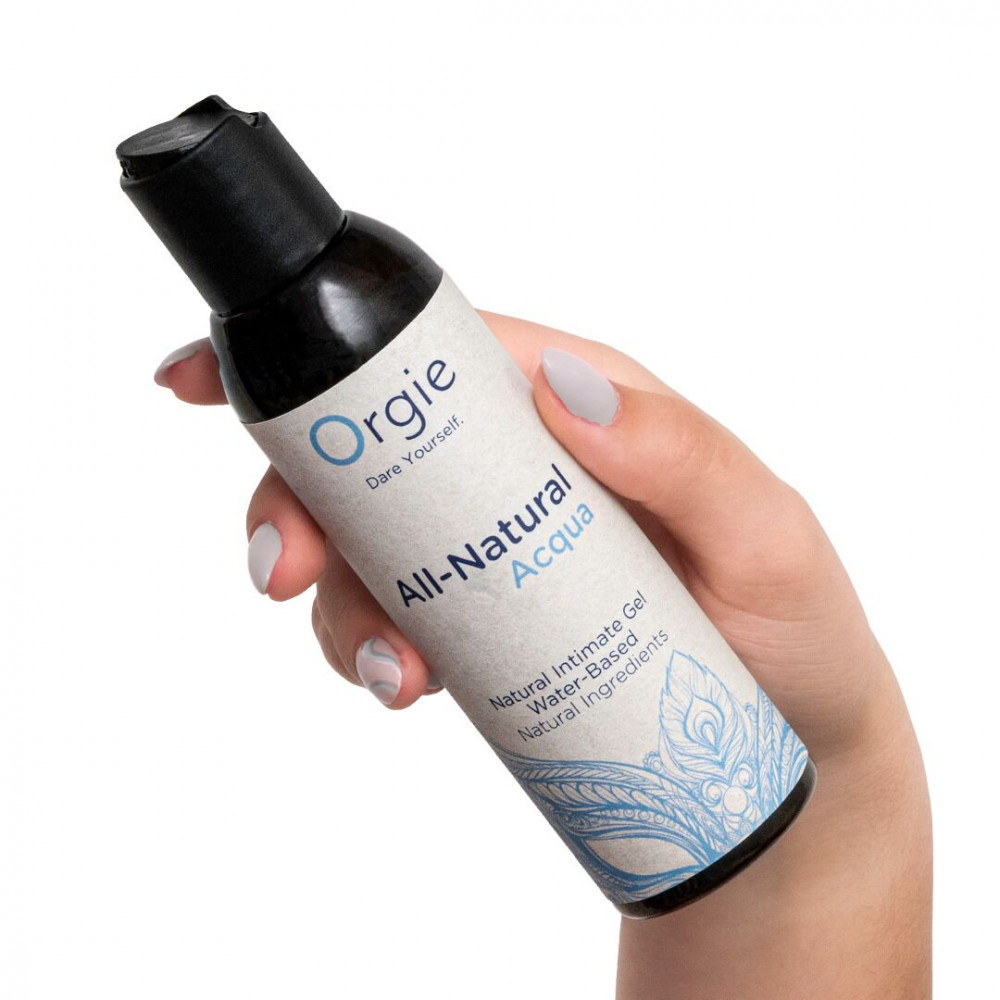 Смазка на водной основе - Лубрикант на водной основе Orgie - All - Natural Acqua (150 мл) 1