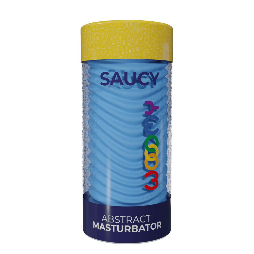Другие мастурбаторы - Мастурбатор Wooomy Saucy Abstract Masturbator 8