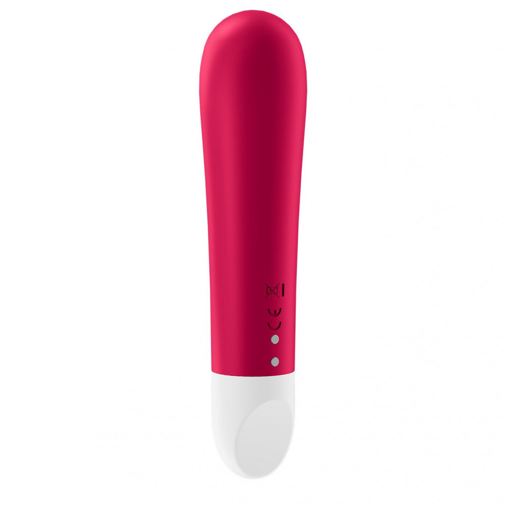 Клиторальный вибратор - Вибропуля перезаряжаемая Ultra Power Bullet 1 Red 3