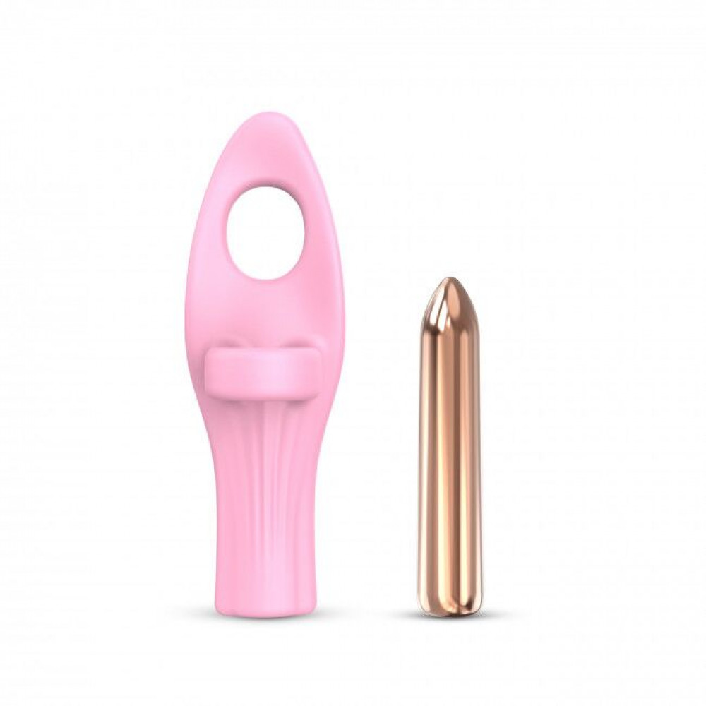 Мини вибраторы - Вибратор на палец Love To Love Tickle me - BABY PINK перезаряжаемый, 3 варианта использования 6