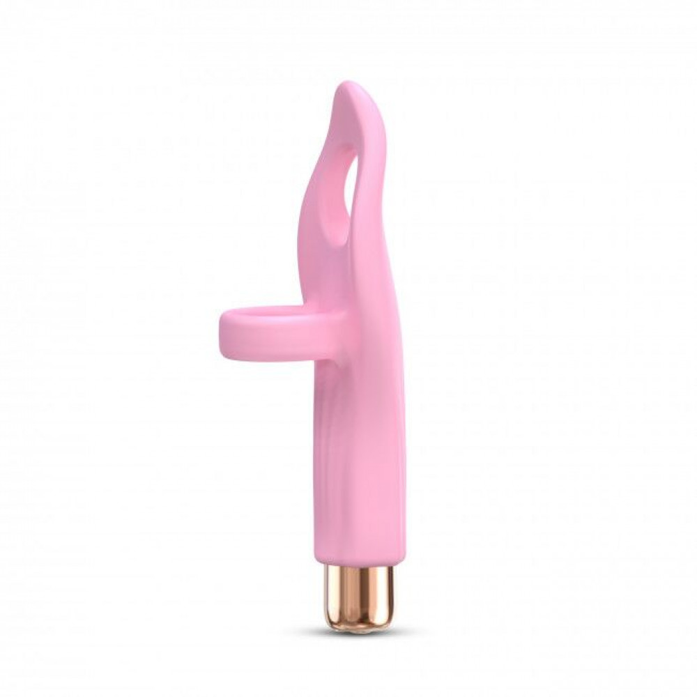 Мини вибраторы - Вибратор на палец Love To Love Tickle me - BABY PINK перезаряжаемый, 3 варианта использования