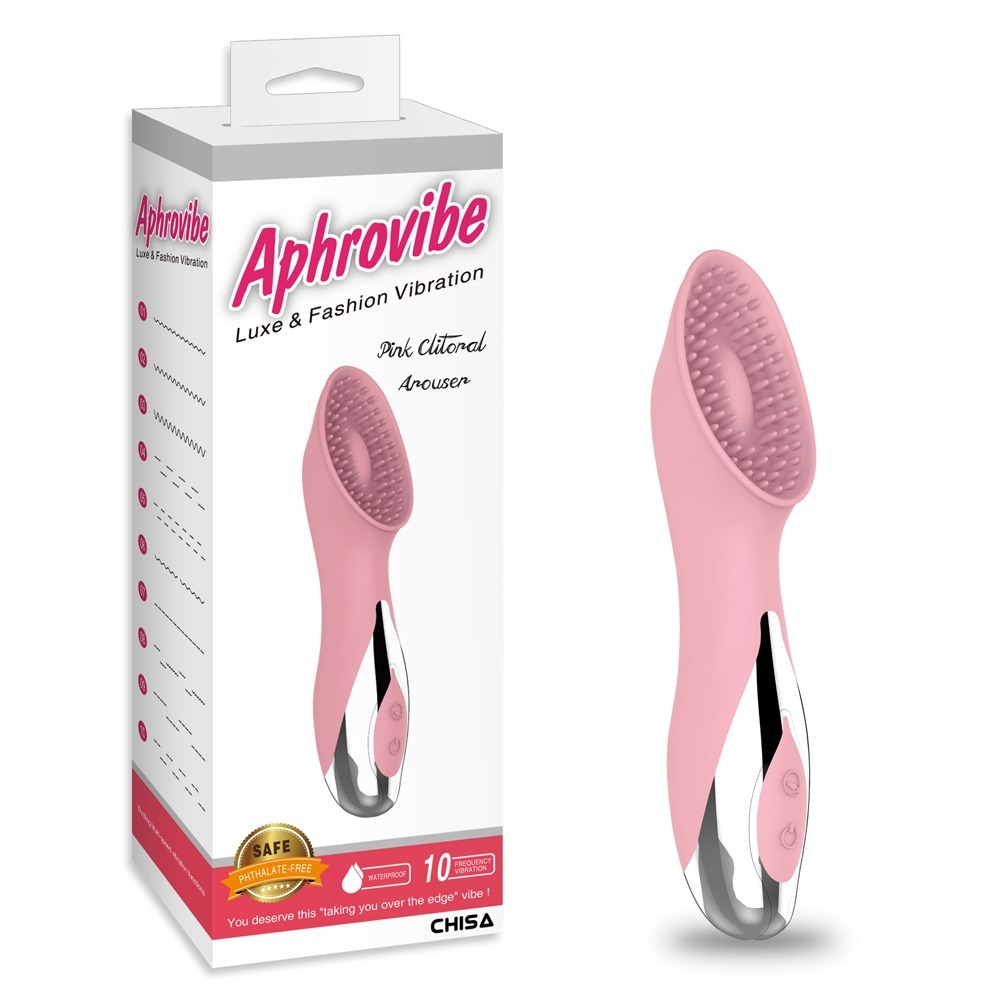 Секс игрушки - Вибратор для клитора Chisa Aphrovibe с усиками, розовый