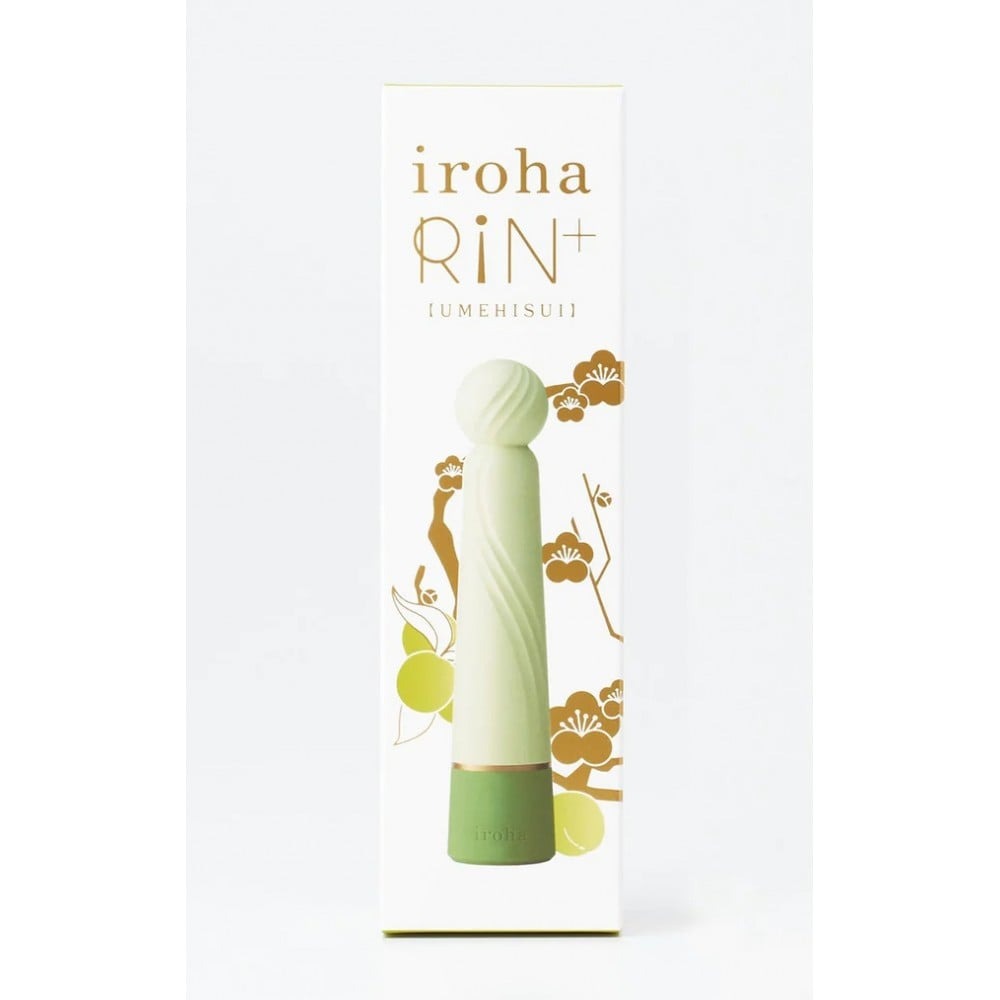Секс игрушки - Вибратор для точки G Iroha Rin+ Tenga, медицинский силикон, салатовый 1