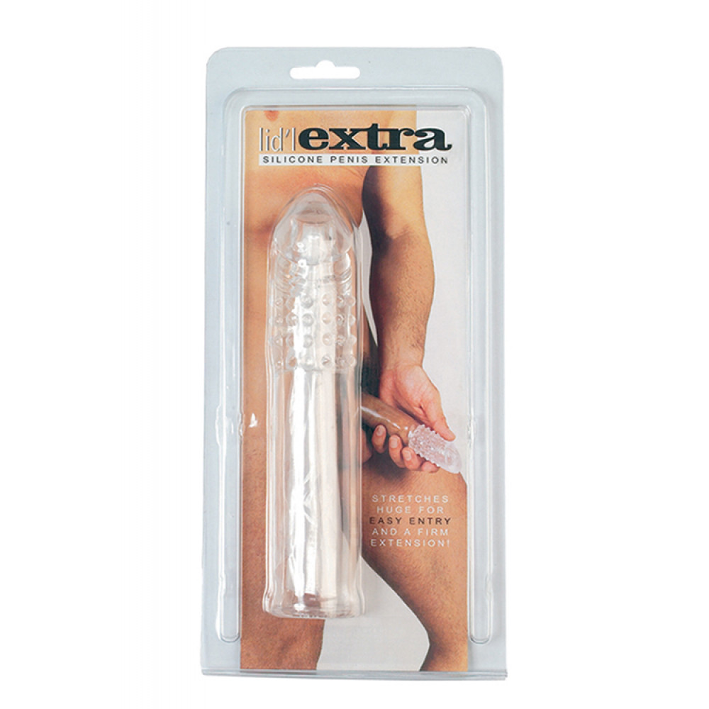 Насадки на член - Насадка удлиняющая Lidl Extra Silicone Penis Extension 1