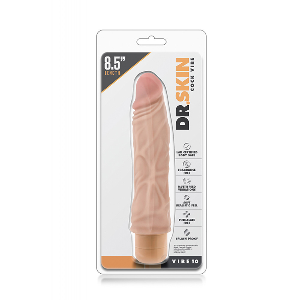 Секс игрушки - Вибратор MR. SKIN COCK VIBE 10 3