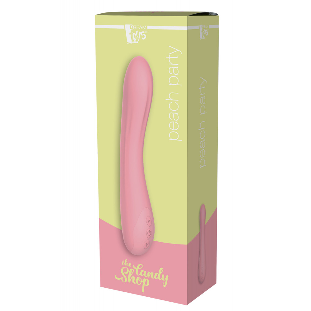 Стимулятор точки G - Вибратор для точки G Dream Toys THE CANDY SHOP PEACH PARTY 3
