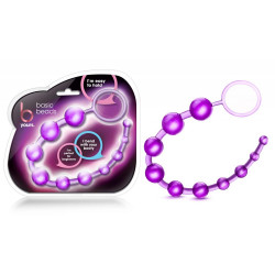 Анальная цепочка Blush B YOURS BASIC BEADS PURPLE