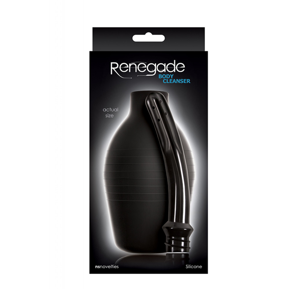 Секс игрушки - Анальный душ NS Novelties RENEGADE BODY CLEANSER BLACK 1