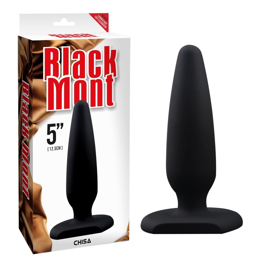 Секс игрушки - Анальный плаг Chisa Black Mont, черный, XL