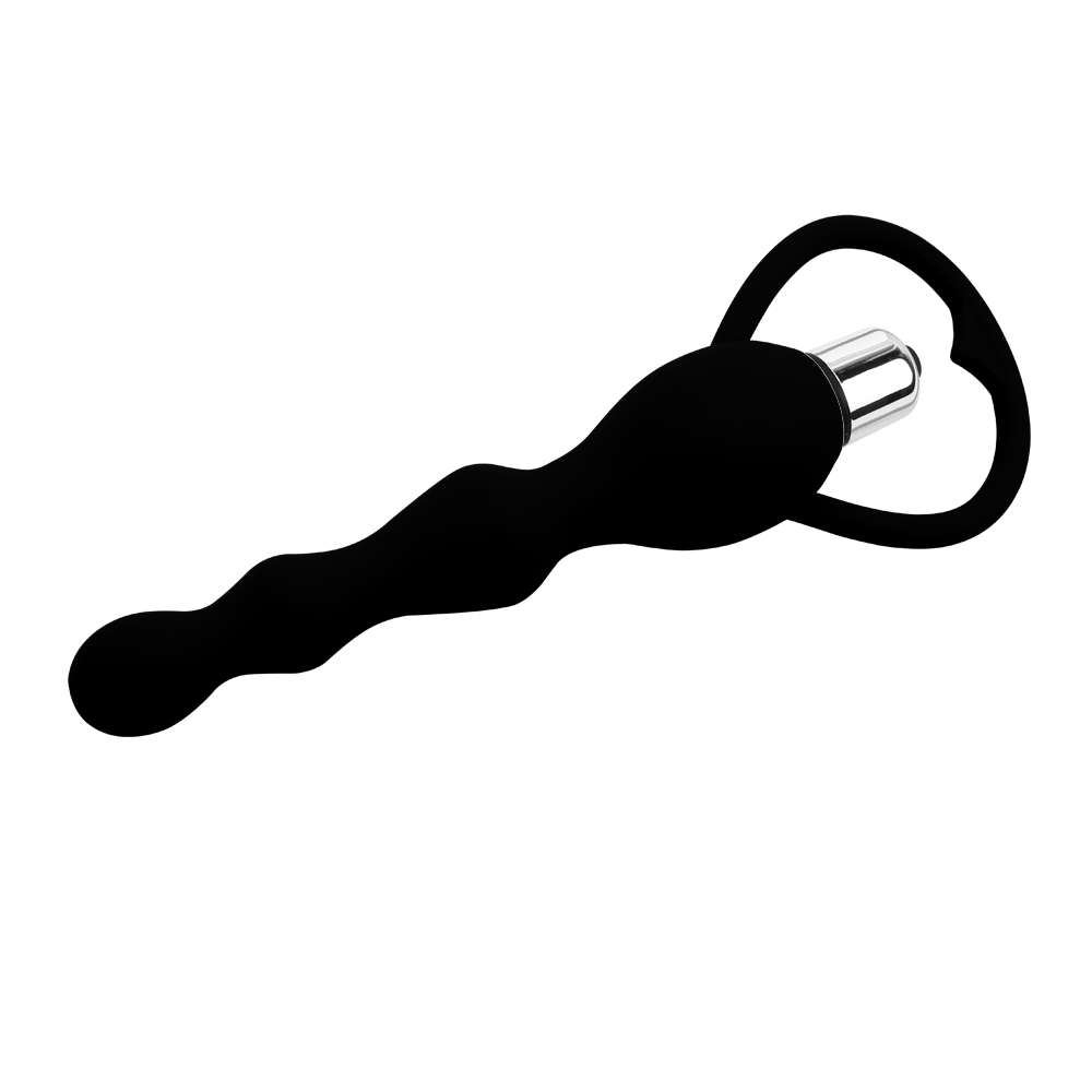 Анальные вибраторы - Анальный стимулятор с вибрацией Chisa Black Mont 1