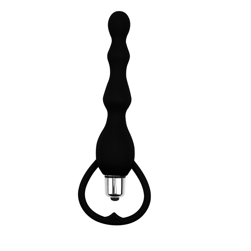 Анальные вибраторы - Анальный стимулятор с вибрацией Chisa Black Mont 2
