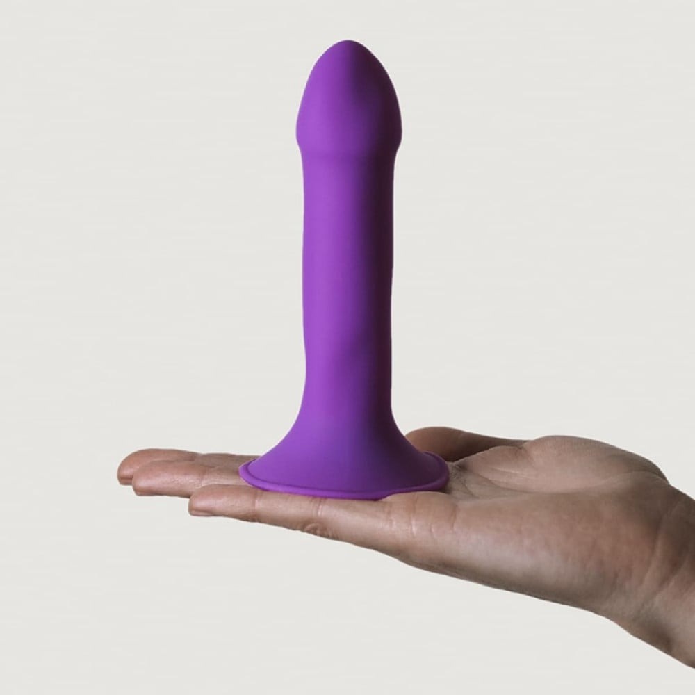 Секс игрушки - Фаллоимитатор термореактивный Adrien Lastic Hitsens 6 на присоске, фиолетовый 2