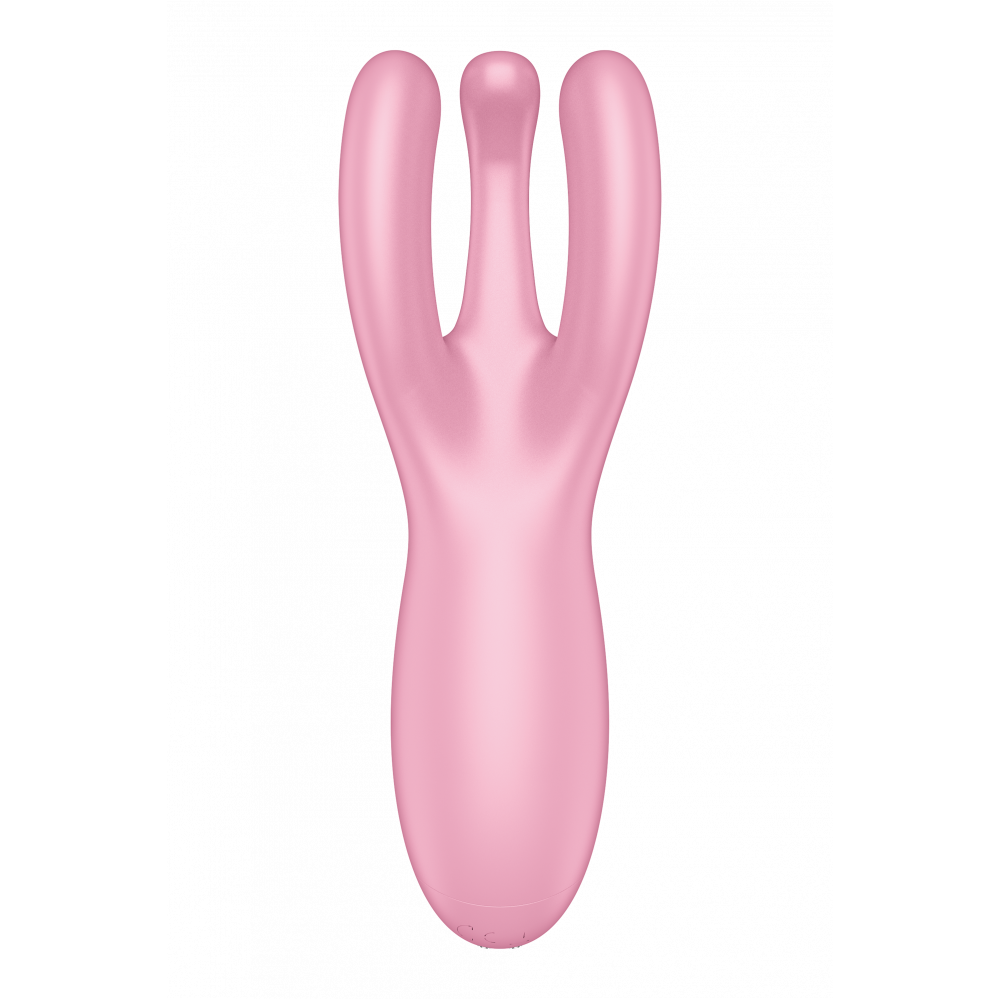 Вибратор - Гибкий смарт вибратор SATISFYER THREESOME 4 CONNECT APP PINK 6