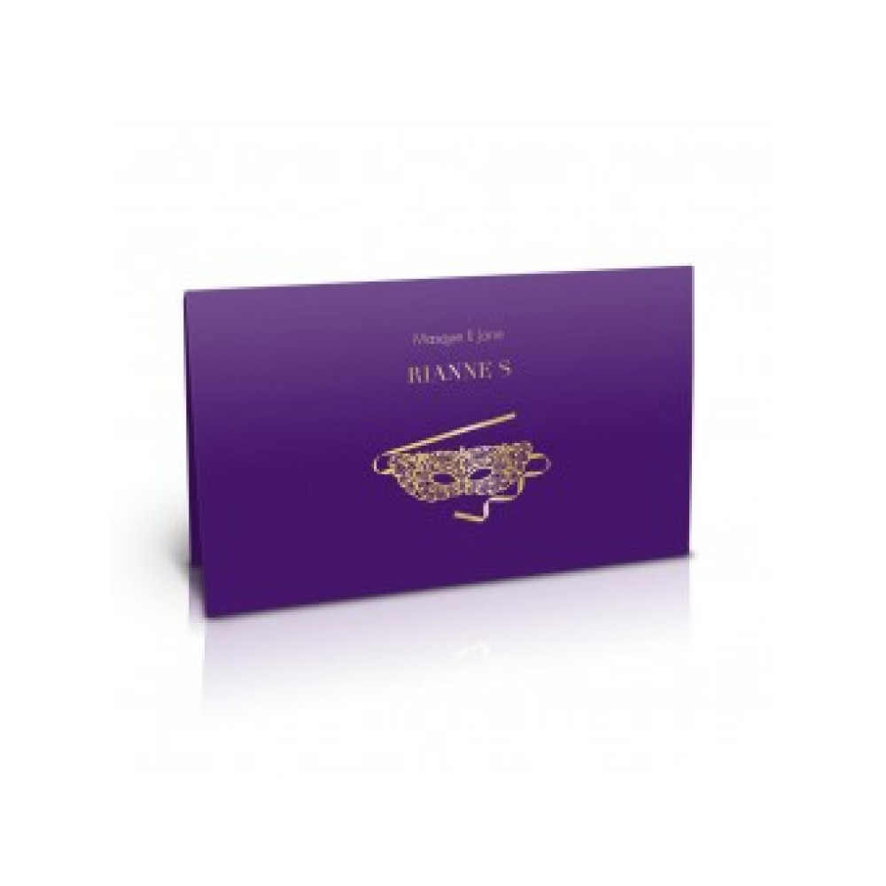 Маски - Маска на глаза ажурная RianneS SOIREE MASK I JANE 2