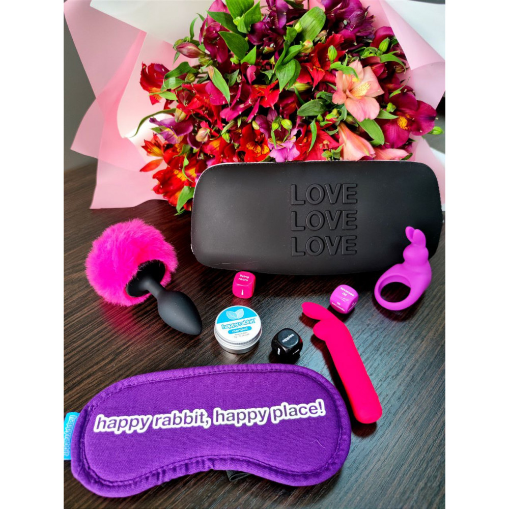 Подарочные наборы - Набор секс игрушек Happy Rabbit Couple's Pleasure Kit (7 Piece) 2