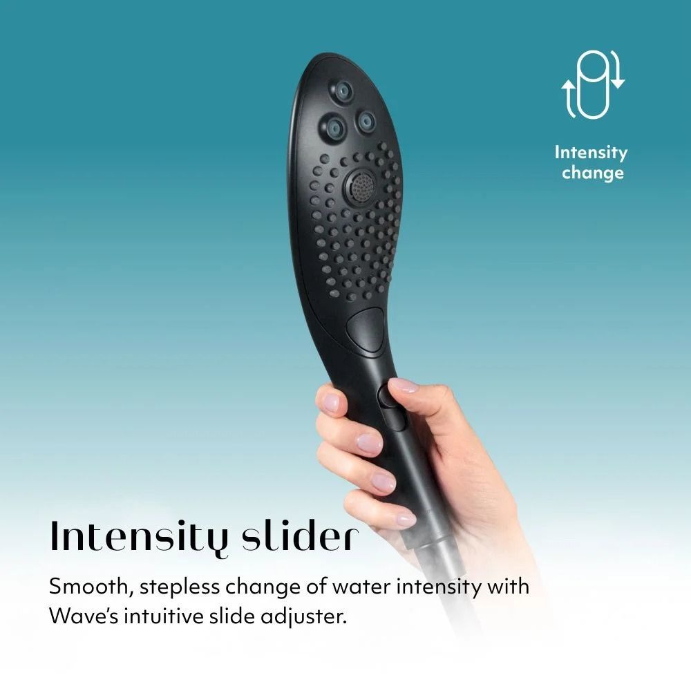 Секс игрушки - Насадка для душа Womanizer Wave, черная 7