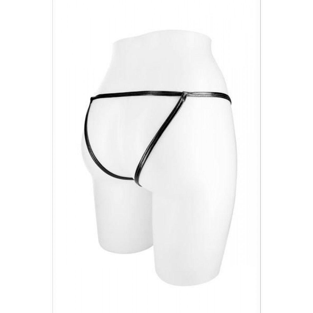 Сексуальные трусики - Трусики-стринги с доступом Fashion Secret ANGELA Black 2