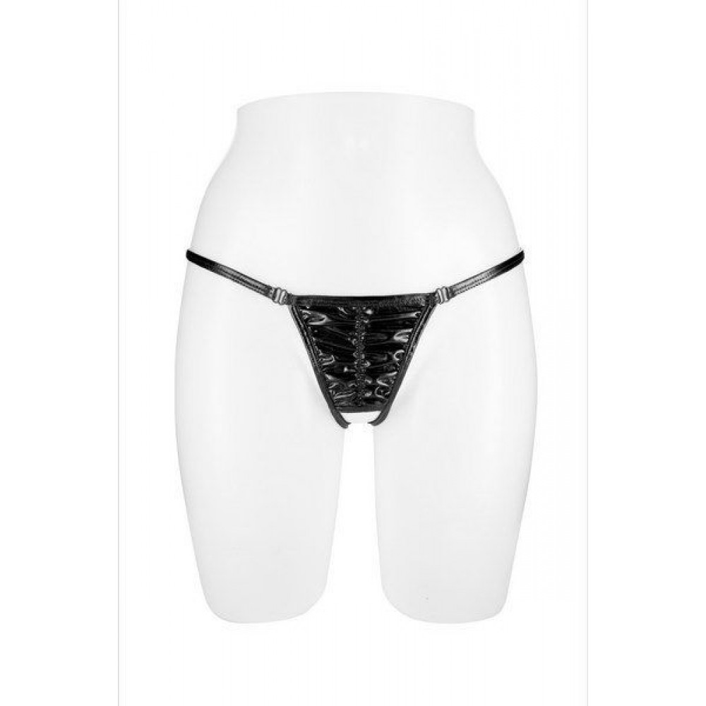 Сексуальные трусики - Трусики-стринги с доступом Fashion Secret ANGELA Black