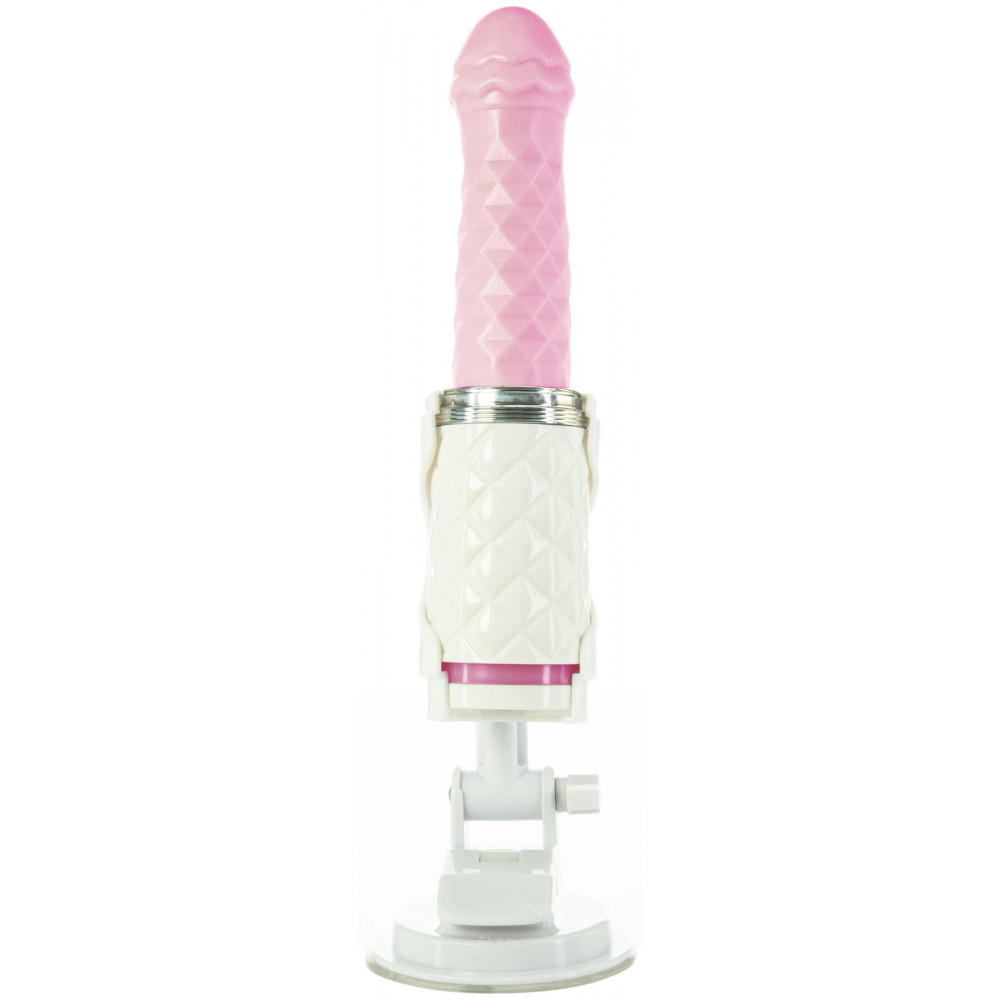 Вибраторы пульсаторы - Роскошный вибратор-пульсатор с присоской Pillow Talk - Feisty Thrusting Vibrator Pink 4