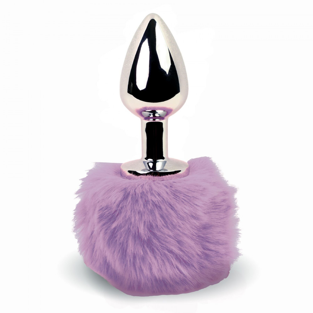 Анальный хвост - Анальная пробка FeelzToys - Bunny Tails Butt Plug Purple