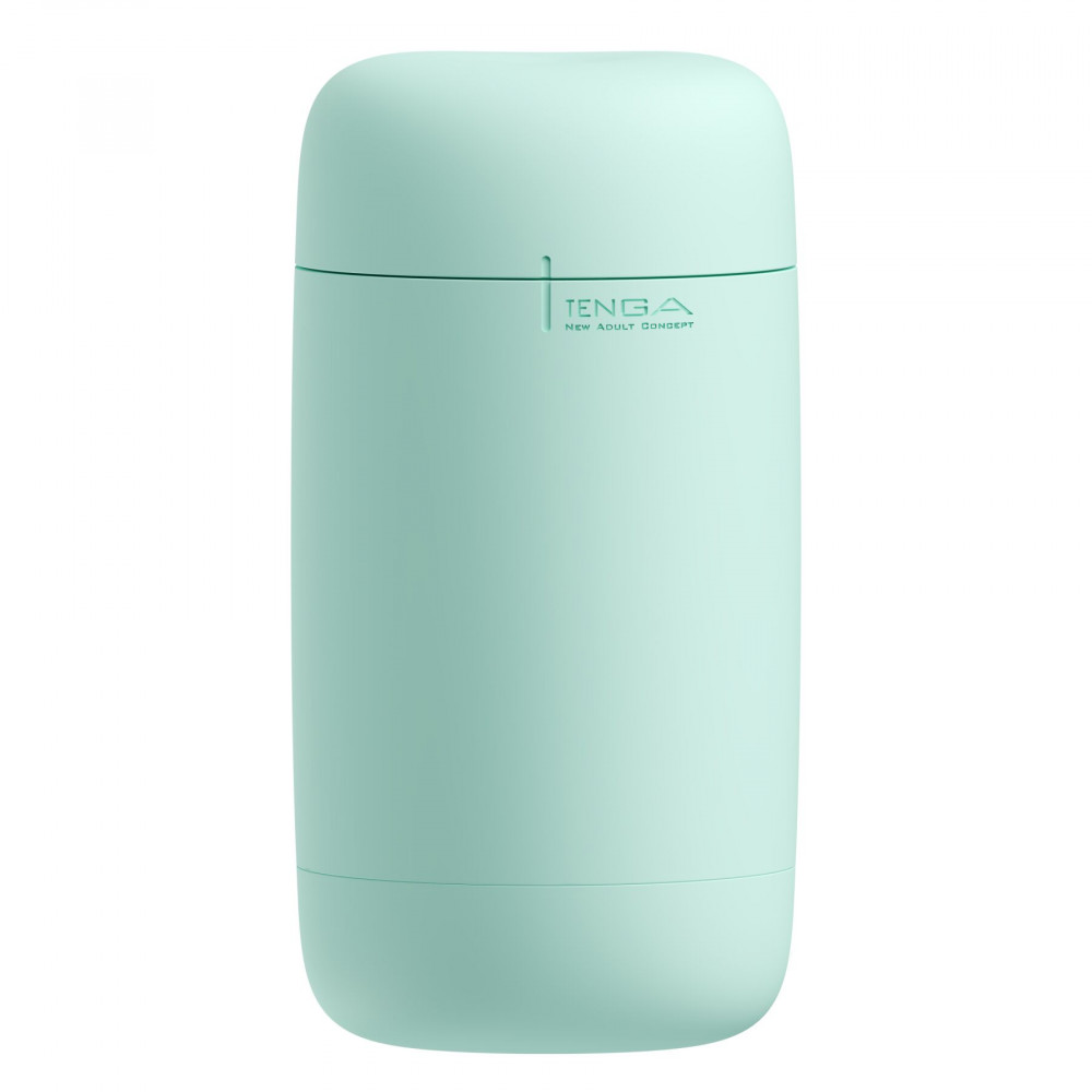Другие мастурбаторы - Мастурбатор TENGA PUFFY MINT GREEN, ультрамягкий материал, многоразовый, сквозной