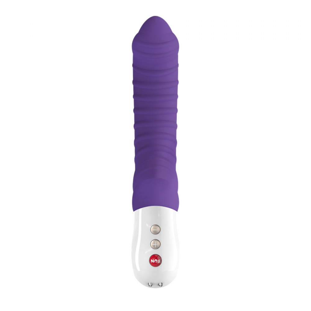 Вибратор - Вибратор для точки G Fun Factory TIGER violet, ребристый, подходит для анальной стимуляции 1