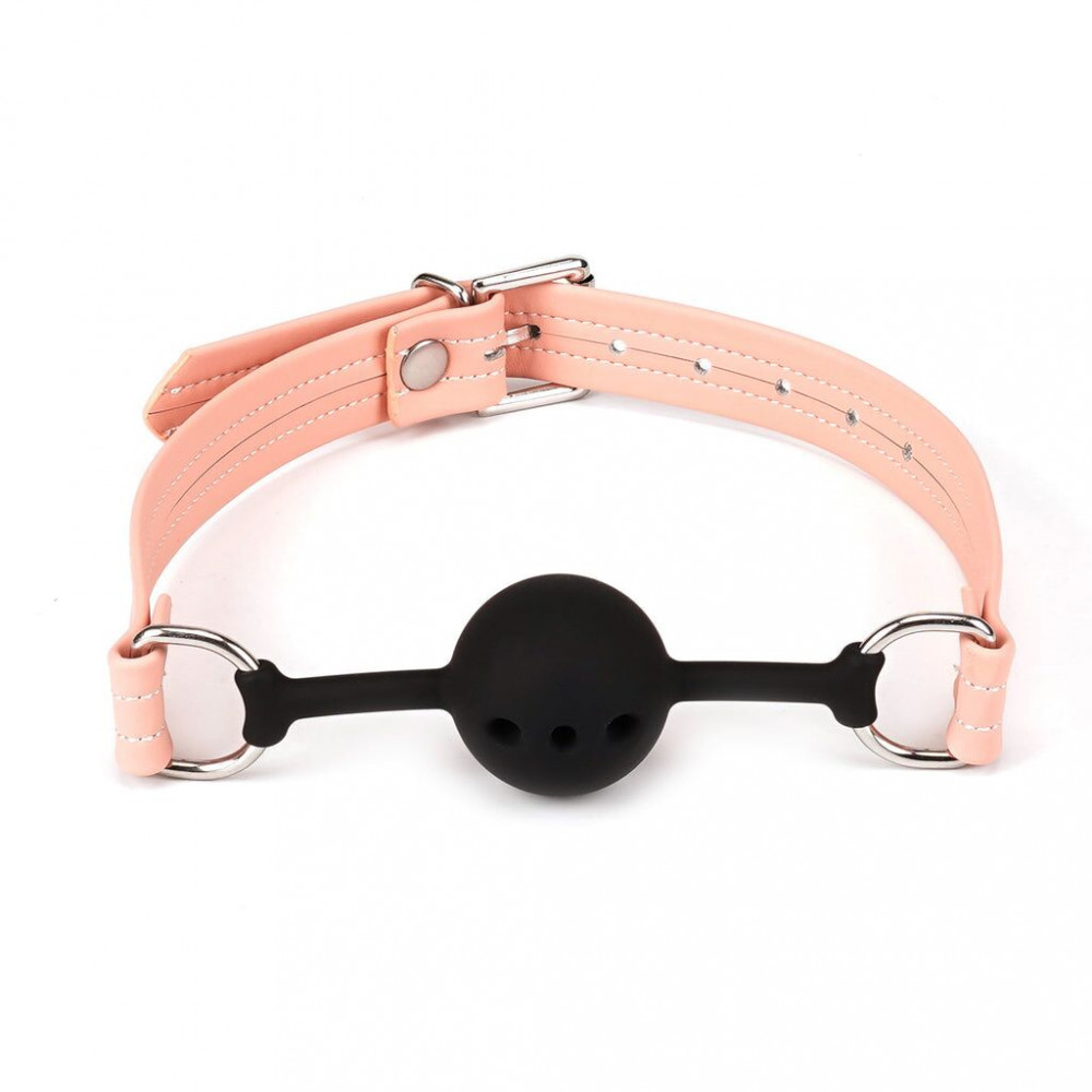 Кляп - Кляп Liebe Seele Dark Candy Pink Ball Gag