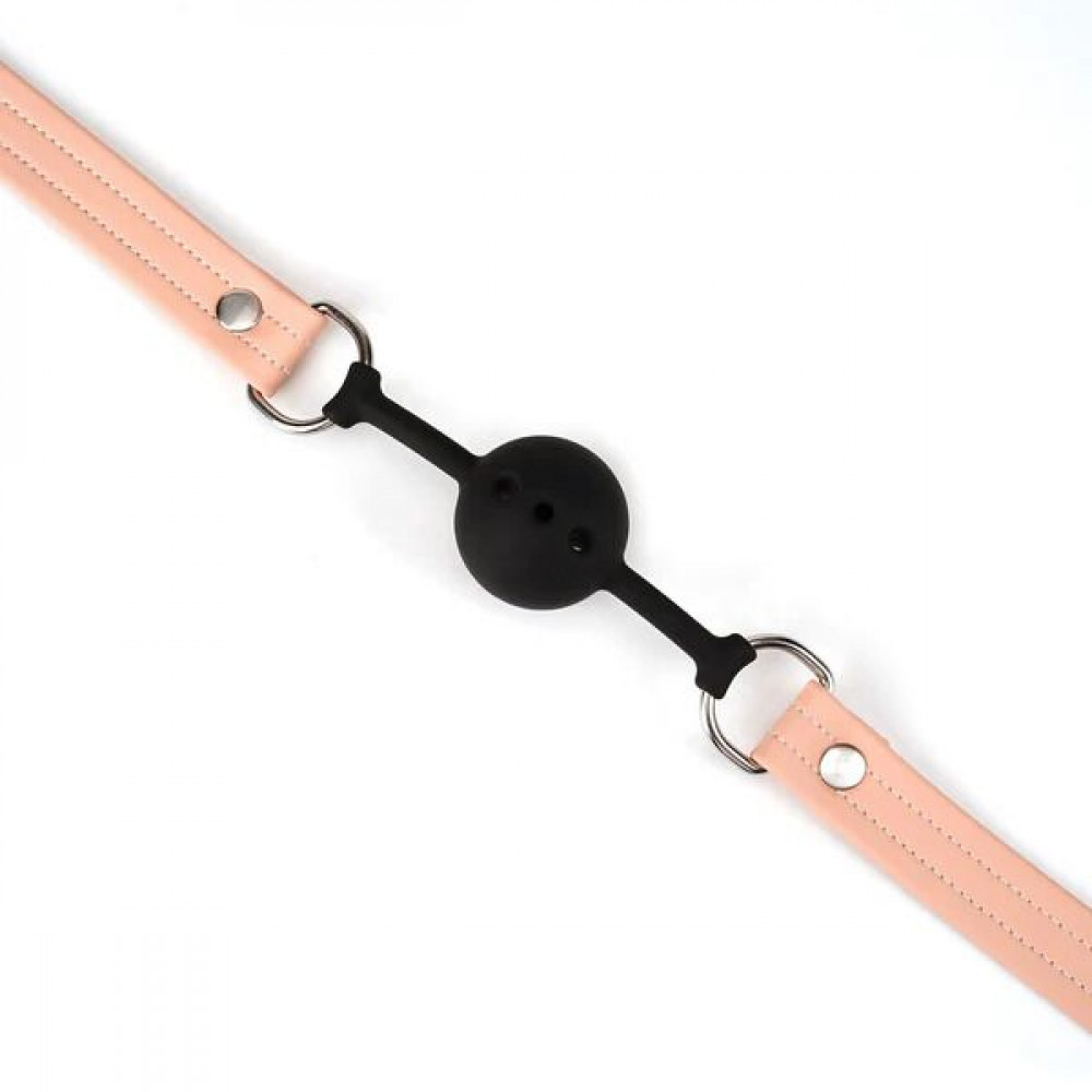 Кляп - Кляп Liebe Seele Dark Candy Pink Ball Gag 2