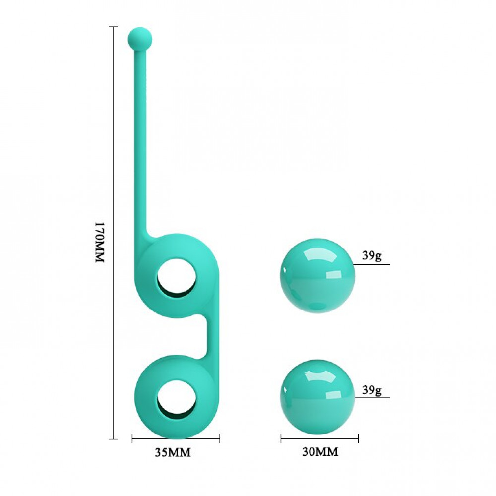 Вагинальные шарики - Вагинальные шарики Pretty Love Kegel Tighten Up III BI-014493-1 1