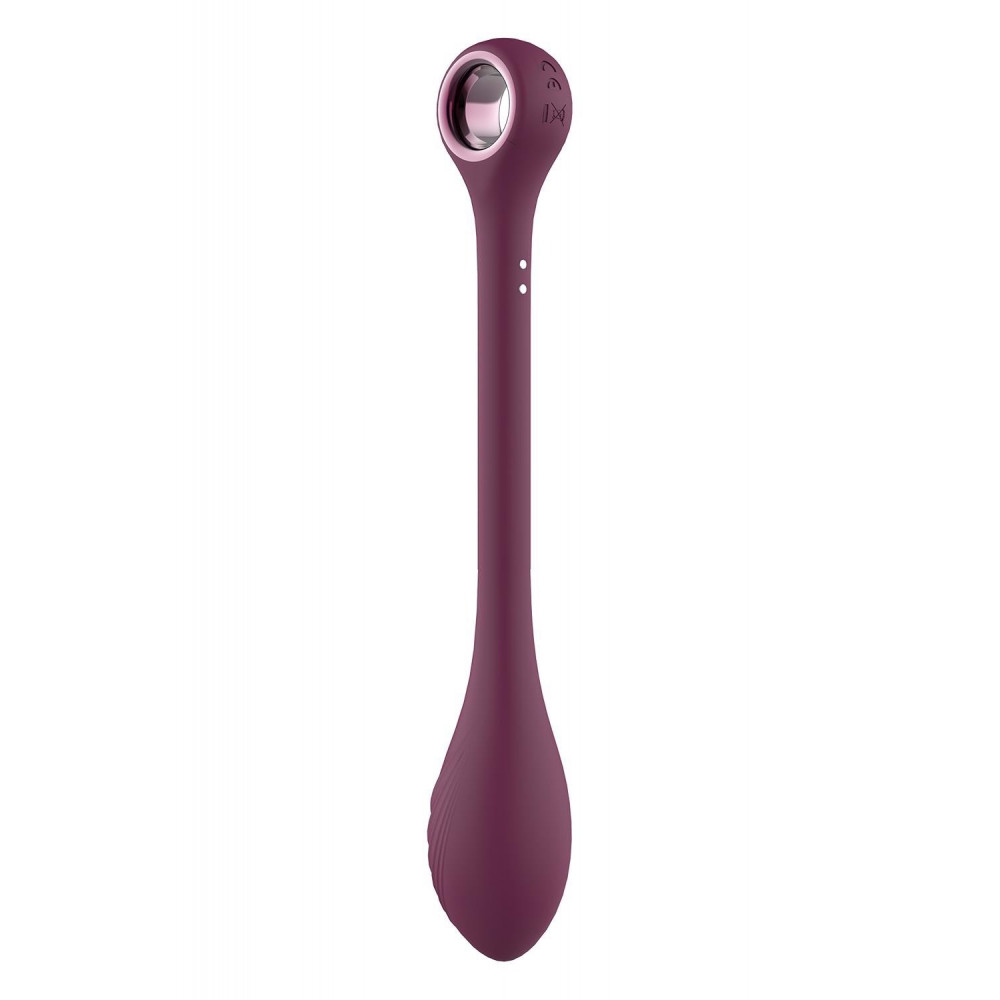 Секс игрушки - Вибратор для точки G регулируемый DreamToys Glam, фиолетовый 2