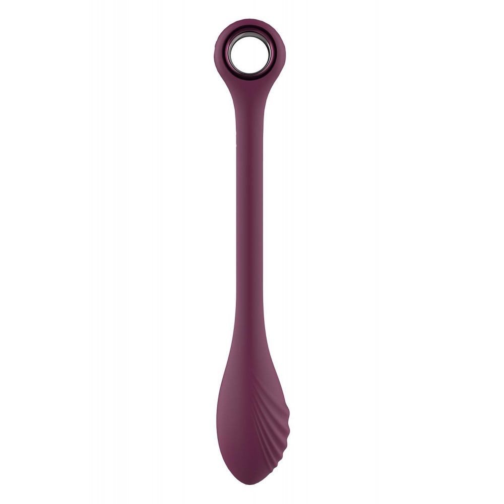 Секс игрушки - Вибратор для точки G регулируемый DreamToys Glam, фиолетовый 1