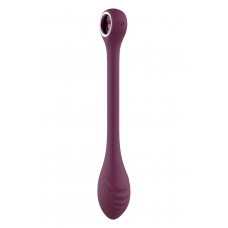 Вибратор для точки G регулируемый DreamToys Glam, фиолетовый