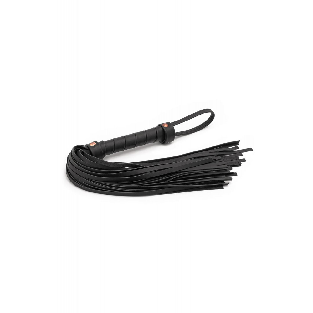 Секс игрушки - Флоггер NS Novelties BONDAGE COUTURE FLOGGER BLACK 2