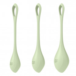 Набор йони бусин Satisfyer Yoni Power 2 Light Green (мятая упаковка)