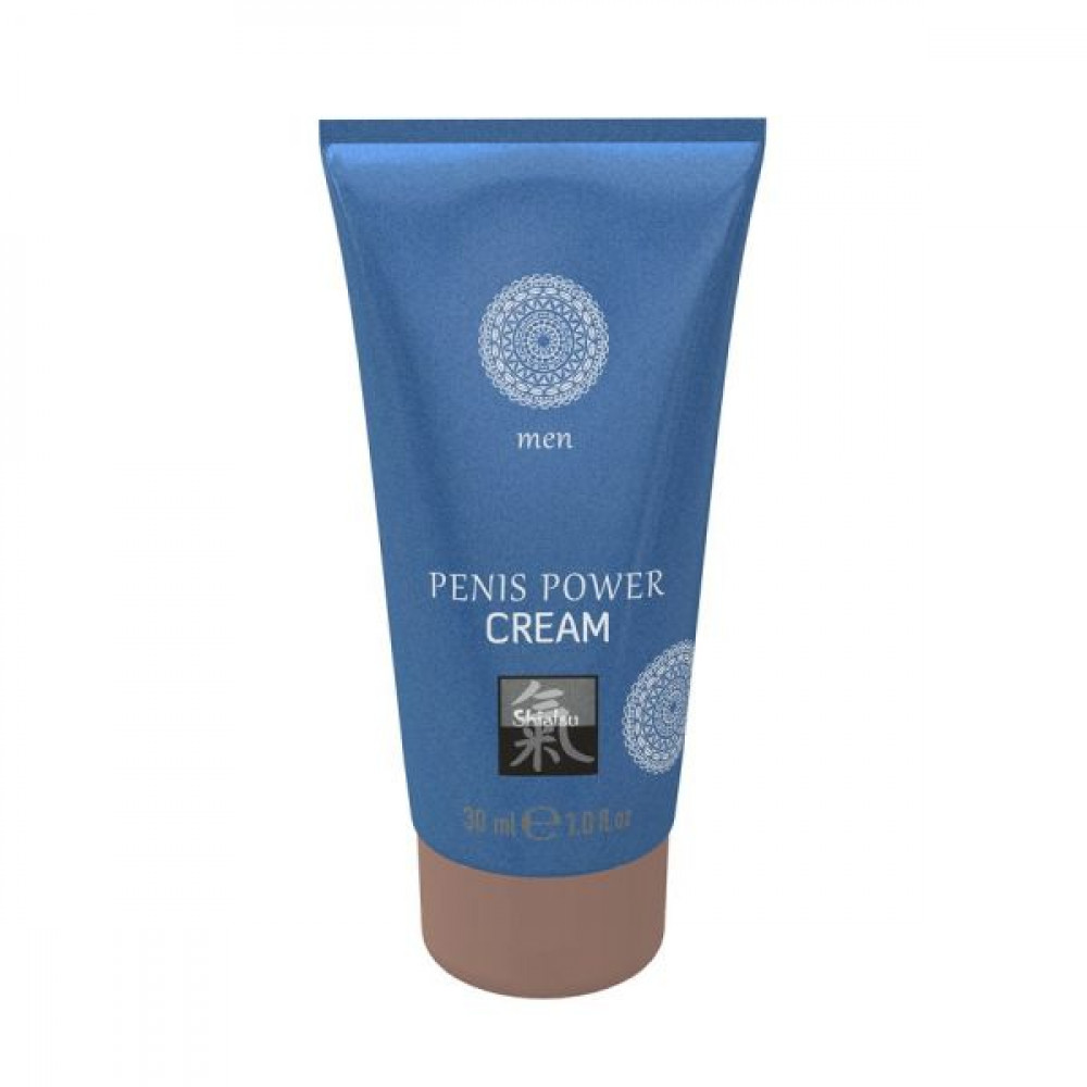 Мужские возбудители - Возбуждающий крем для мужчин SHIATSU Power Cream, 30 мл 1