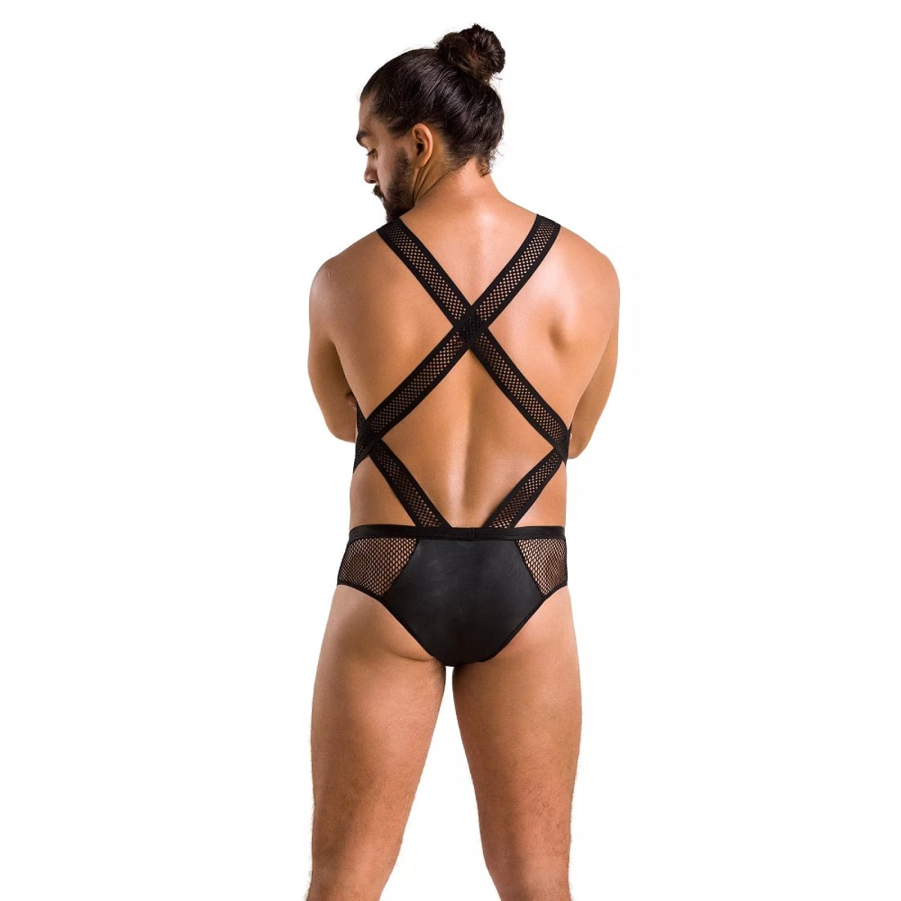 Эротическое белье - Боди мужское Passion 045 VICTOR Black S/M 2