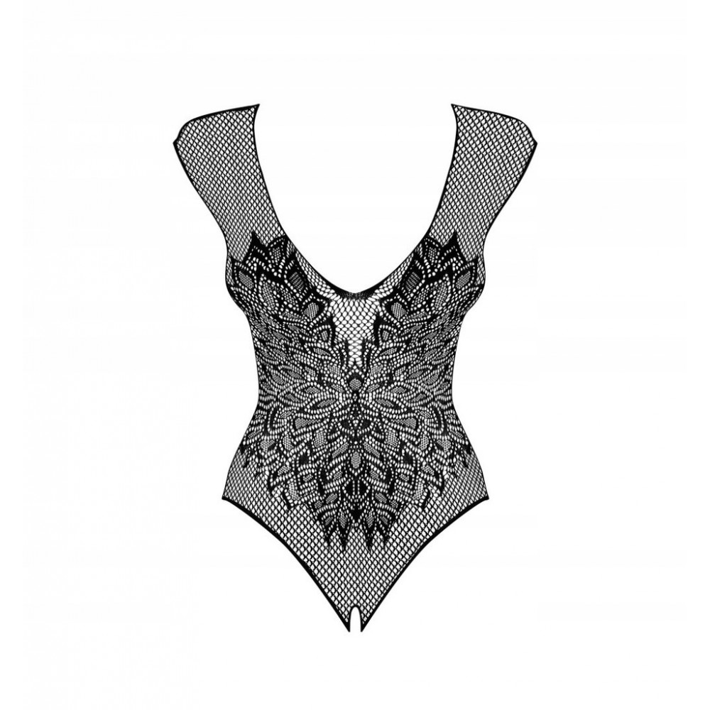 Эротическое белье - Боди ObsessiveB112 teddy black S/M/L 2
