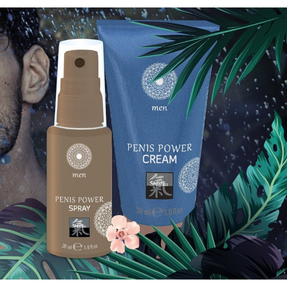 Мужские возбудители - Возбуждающий крем для мужчин SHIATSU Power Cream, 30 мл 3