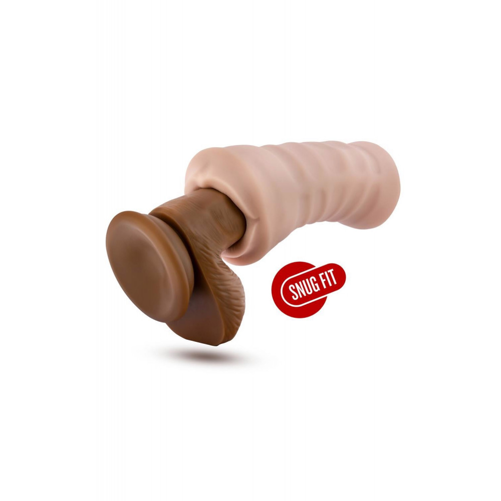 Секс игрушки - Мастурбатор Рот реалистичный Blush ENLUST NICOLE с вибропулей в комплекте 2