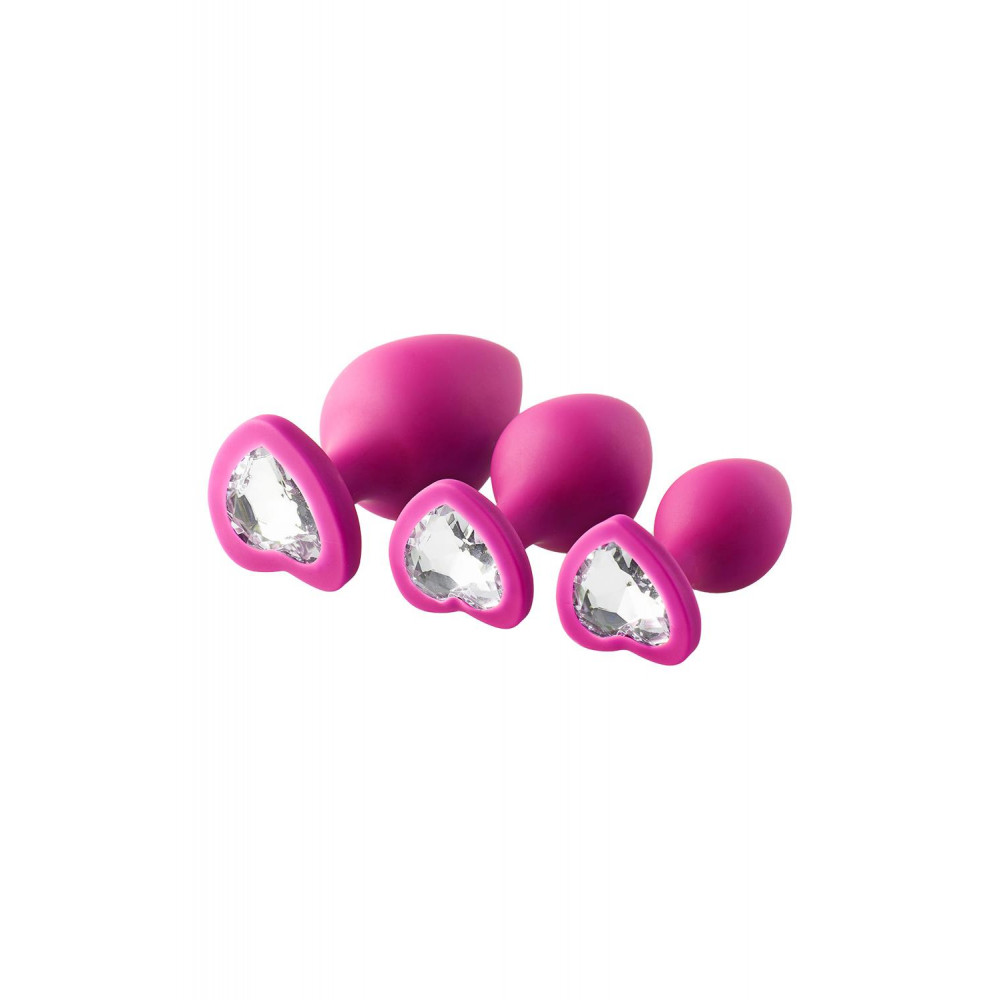 Анальная пробка - Набор анальных пробок Dream Toys FLIRTS PINK