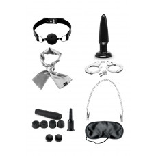 Набор для БДСМ Pipedream Fetish Fantasy 10 предметов, черный
