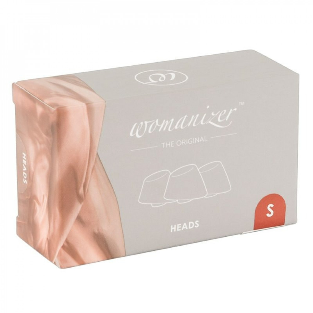 Секс игрушки - Сменные насадки для Womanizer Duo и Insideout, 3 шт., РАЗМЕР S 1