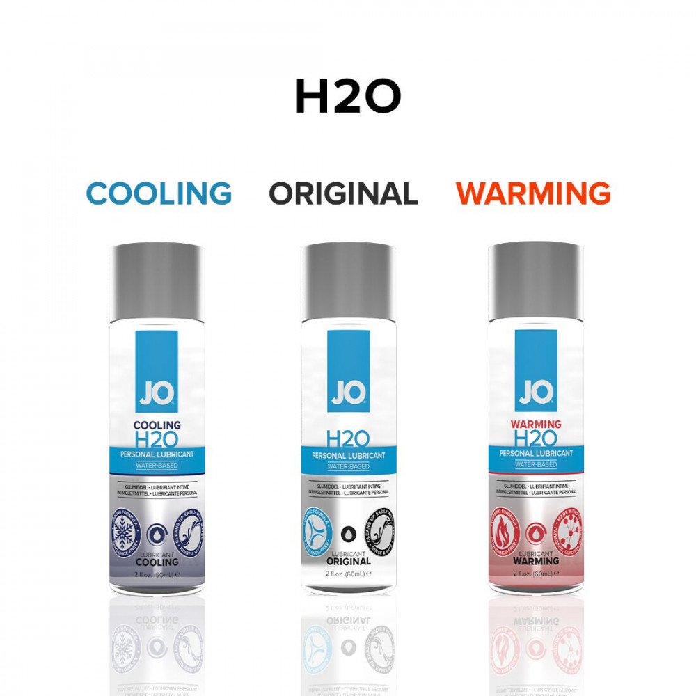 Смазка на водной основе - Охлаждающая смазка на водной основе System JO H2O COOLING (120 мл) с ментолом, растительный глицерин 1