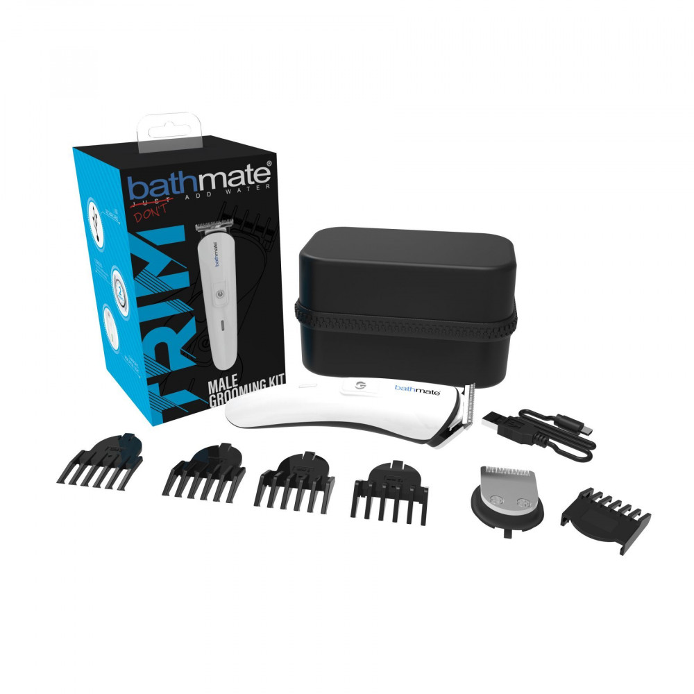 Интимная косметика - Триммер для интимных зон Bathmate Trimmer, с насадками 1-4мм, 3мм, 6мм, 9мм, 12мм 1