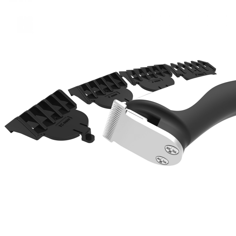 Интимная косметика - Триммер для интимных зон Bathmate Trimmer, с насадками 1-4мм, 3мм, 6мм, 9мм, 12мм 2