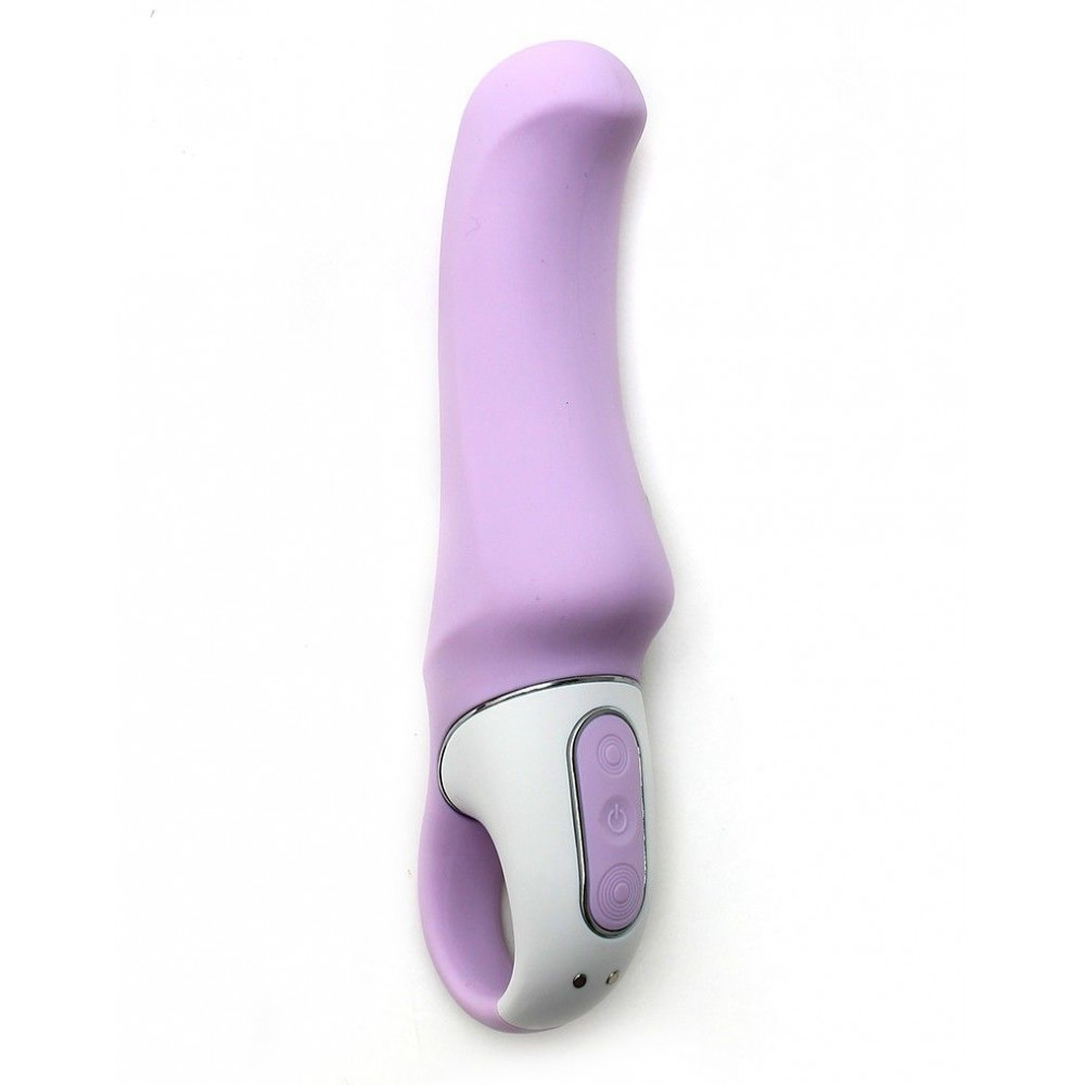 Стимулятор точки G - Мощный вибратор Satisfyer Vibes Charming Smile с гибким стволом, литой силикон, 12 режимов работы 4